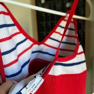 Zara Striped Crop Top